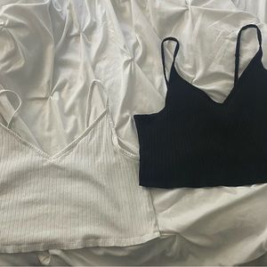 NEW H&M TANK TOPS-BOTH COLOURS ARE INCLUDED!